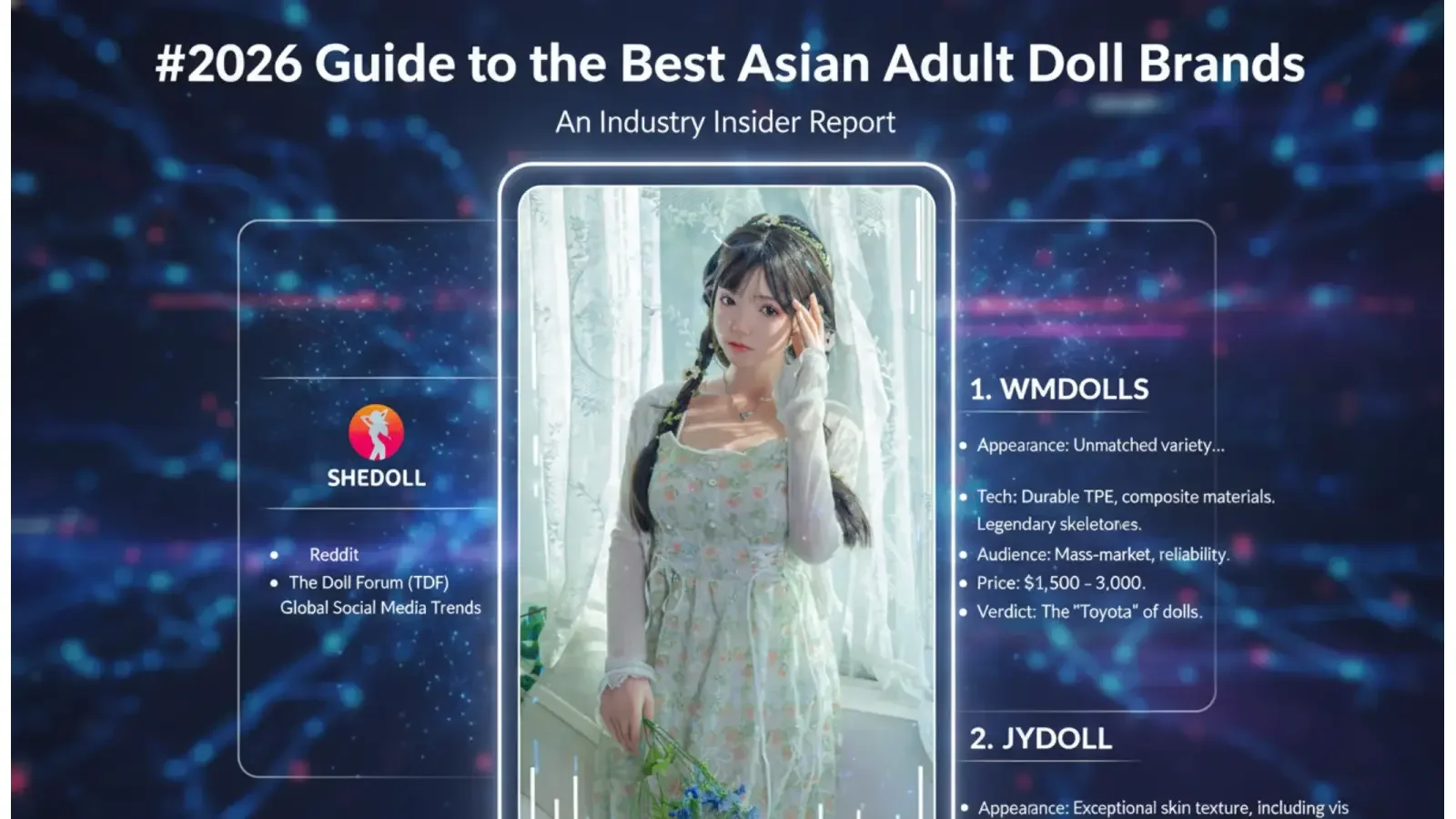 2026年版 アジア系高級ラブドールブランド ベストガイド：業界インサイダーレポート